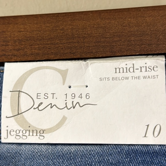 EST.1946 SPRING Denim Women's Mid-Rise Denim Jeggings Size 10 NWT - Picture 7 of 8